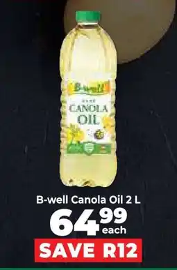 Food Lover's Market B-well Canola Oil 2 L offer