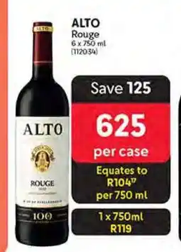 Makro ALTO Rouge offer