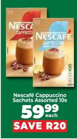 Food Lover's Market Nescafé Cappuccino Sachets Assorted 10s offer