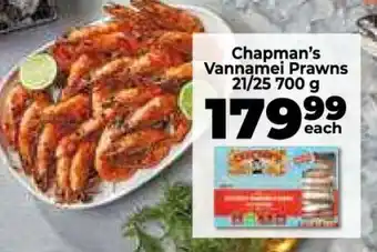 Food Lover's Market Chapman's Vannamei Prawns offer