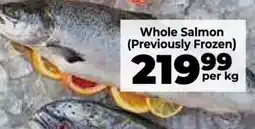 Food Lover's Market Whole Salmon offer