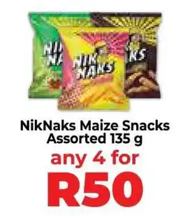 Food Lover's Market NikNaks Maize Snacks Assorted 135 g offer