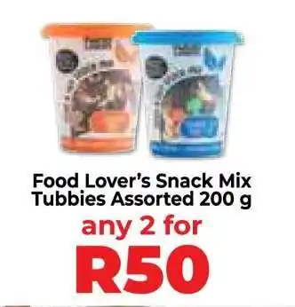 Food Lover's Market Food Lover’s Snack Mix Tubbies Assorted 200 g offer