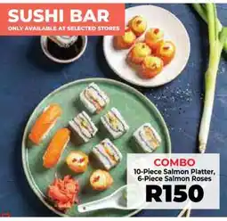 Food Lover's Market COMBO 10-Piece Salmon Platter, 6-Piece Salmon Roses offer