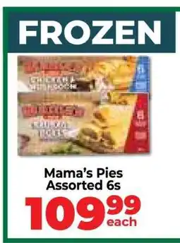 Food Lover's Market Mama’s Pies Assorted 6s offer