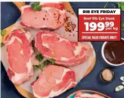 Food Lover's Market Beef Rib Eye Steak offer