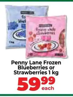 Food Lover's Market Penny Lane Frozen Blueberries or Strawberries 1 kg offer
