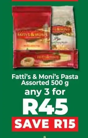Food Lover's Market Fatti's & Moni's Pasta Assorted 500 g offer
