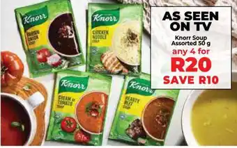 Food Lover's Market Knorr Soup Assorted 50 g offer