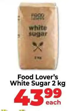 Food Lover's Market Food Lover's White Sugar 2 kg offer