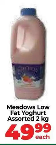 Food Lover's Market Meadows Low Fat Yoghurt Assorted 2 kg offer