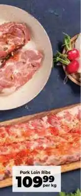 Food Lover's Market Pork Loin Ribs offer