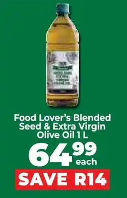 Food Lover's Market Food Lover's Blended Seed & Extra Virgin Olive Oil 1 L offer