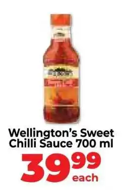 Food Lover's Market Wellington’s Sweet Chilli Sauce 700 ml offer