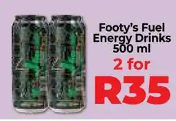 Food Lover's Market Footy's Fuel Energy Drinks 500 ml offer