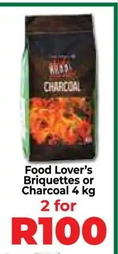 Food Lover's Market Food Lover’s Briquettes or Charcoal 4 kg offer