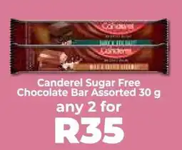 Food Lover's Market Canderel Sugar Free Chocolate Bar Assorted 30 g offer