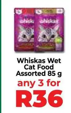 Food Lover's Market Whiskas Wet Cat Food Assorted 85 g offer