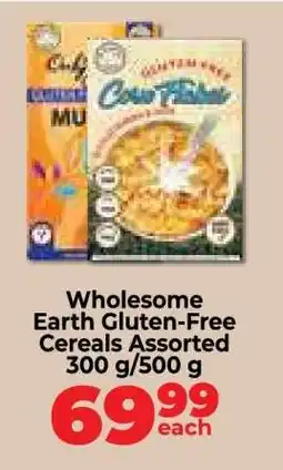 Food Lover's Market Wholesome Earth Gluten-Free Cereals Assorted offer