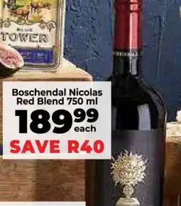 Food Lover's Market Boschendal Nicolas Red Blend 750 ml offer