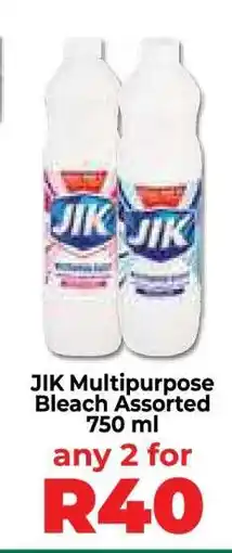 Food Lover's Market JIK Multipurpose Bleach Assorted 750 ml offer