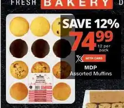 Checkers MDP Assorted Muffins offer