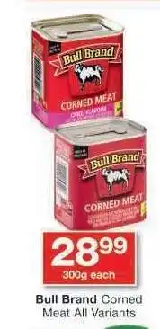 Checkers Bull Brand Corned Meat offer