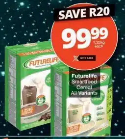 Checkers FUTURELIFE SMARTFOOD CEREAL offer