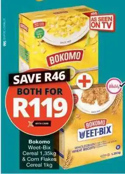Checkers Bokomo Weet-Bix & Corn Flakes offer