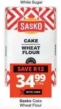 Checkers Sasko Cake Wheat Flour offer