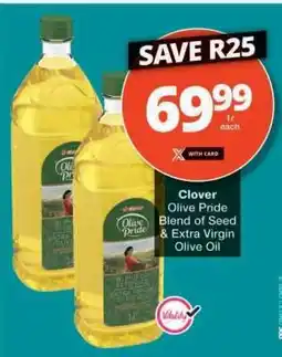Checkers Clover Olive Pride Blend of Seed & Extra Virgin Olive Oil offer