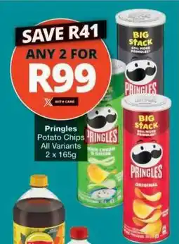 Checkers Pringles Potato Chips offer