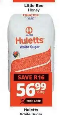 Checkers Huletts White Sugar offer