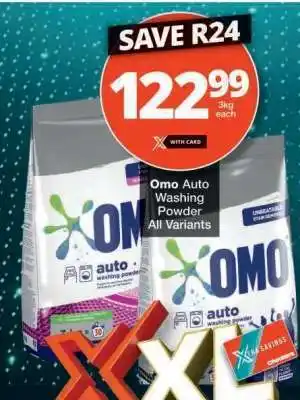 Checkers Omo Auto Washing Powder offer