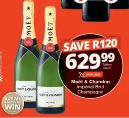 Checkers Moët & Chandon Impérial Brut Champagne offer