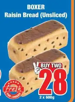 Boxer BOXER Raisin Bread (Unsliced) offer