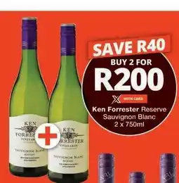 Ken Forrester Reserve Sauvignon Blanc