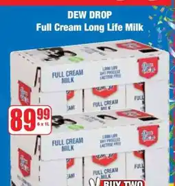 Boxer DEW DROP Full Cream Long Life Milk offer