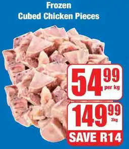 Boxer Frozen Cubed Chicken Pieces offer