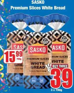 Boxer Sasko Premium Slices White Bread offer