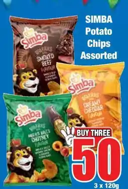 Boxer SIMBA Potato Chips Assorted offer