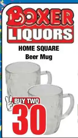 Boxer HOME SQUARE Beer Mug offer