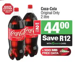 Spar Savemor Coca-Cola Original Only offer