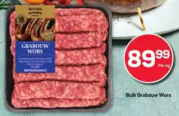 Pick n Pay Hypermarket Bulk Grabouw Wors offer