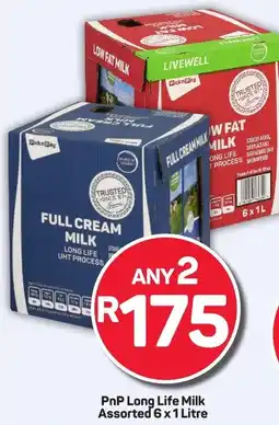 Pick n Pay Hypermarket PnP Long Life Milk Assorted offer