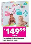 Game Little One Baby Nappies Value Pack Assorted Sizes-Each offer