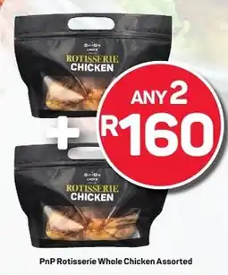 Pick n Pay Hypermarket PnP Rotisserie Whole Chicken Assorted offer