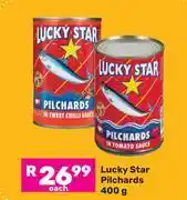Game Lucky Star Pilchards-400g Each offer