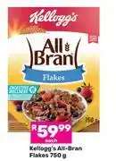 Game Kellogg's All Bran Flakes-750g Each offer