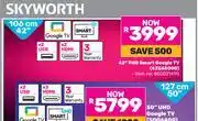 Game Skyworth 42 (106cm) FHD Smart Google TV 42E6500G offer
